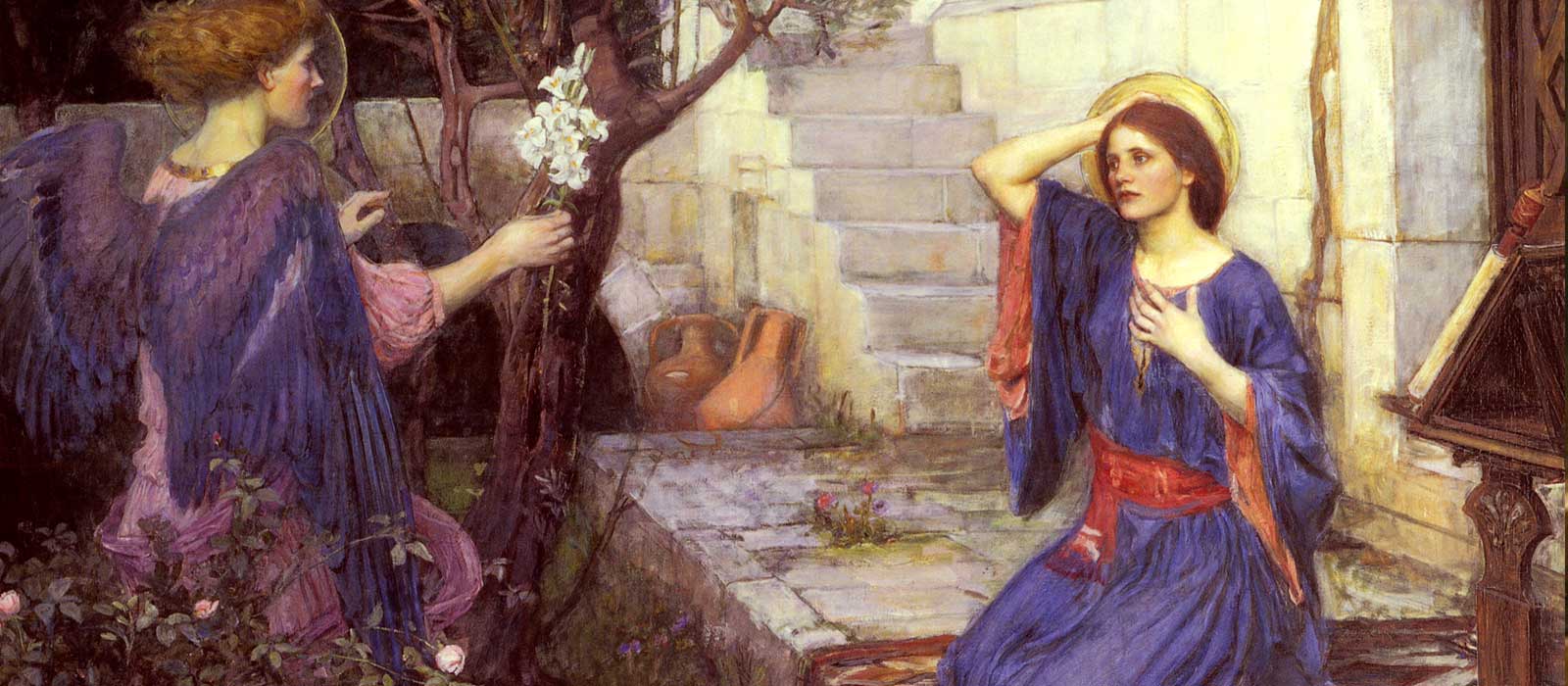 Behold the handmaid of the Lord. Be it Done to me according to your word. (Lk. 1:38)